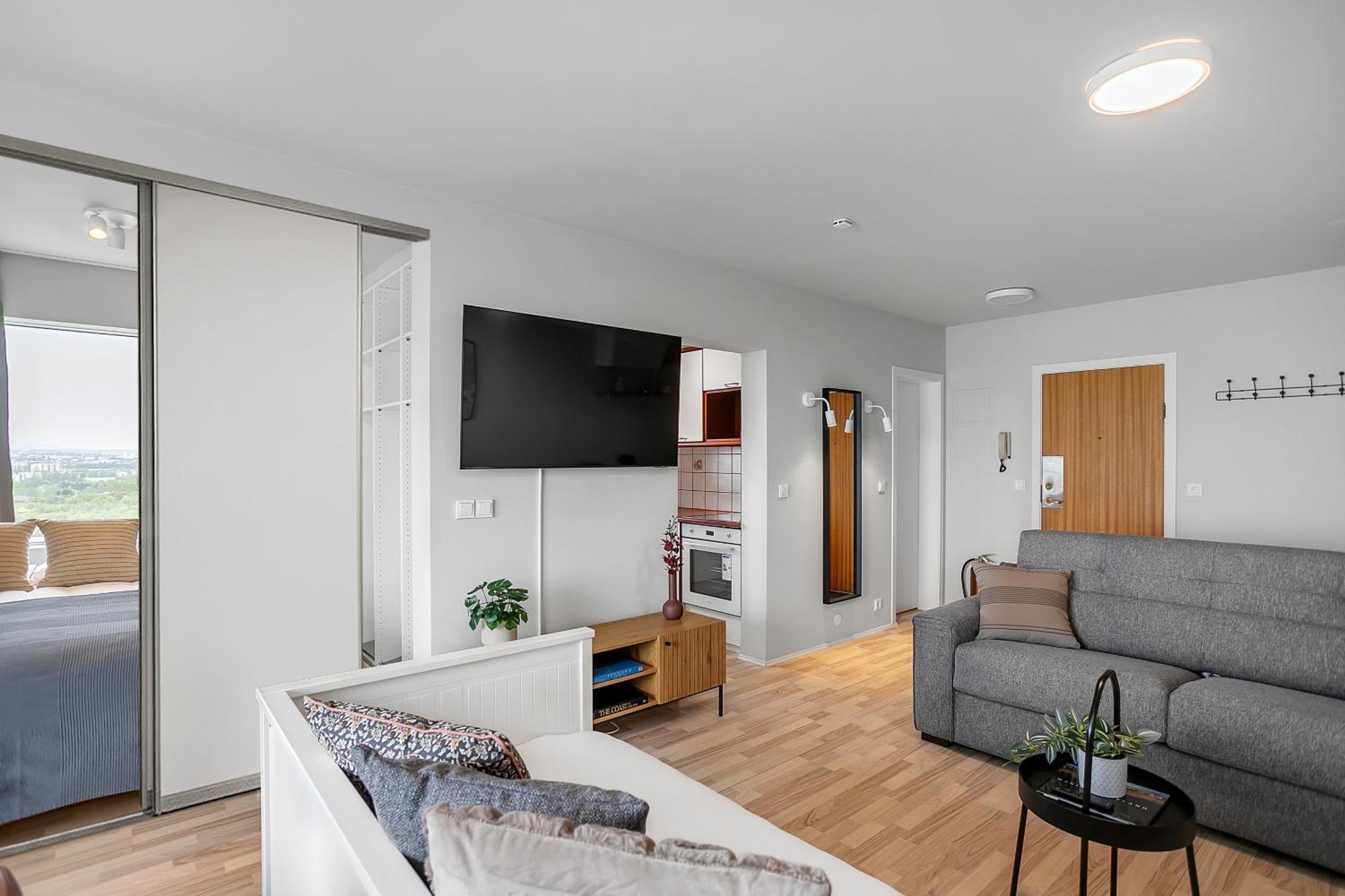Charming Studio - Stunning Panorama View Рейкявик Екстериор снимка